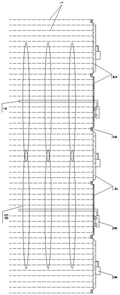 A soft soil foundation treatment method based on partial vacuum combined with high pressure aerosol disturbance