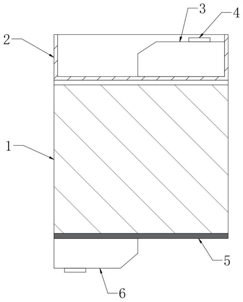 Compressor motor rotor structure capable of improving heat dissipation effect and heat dissipation method