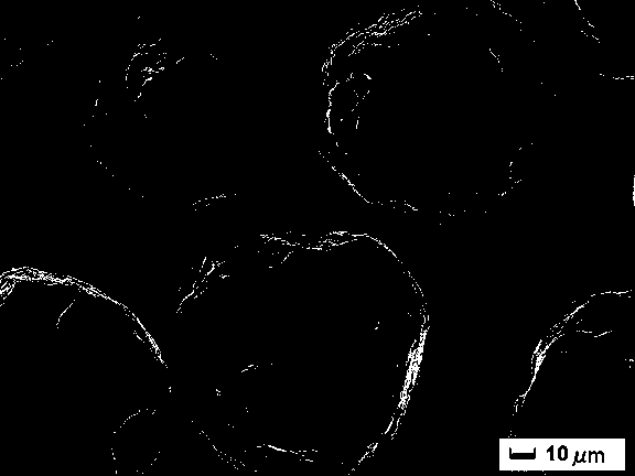 Nano silicon carbide and nano cerium oxide synergetically enhanced metal matrix micro-nano powder and preparing method thereof