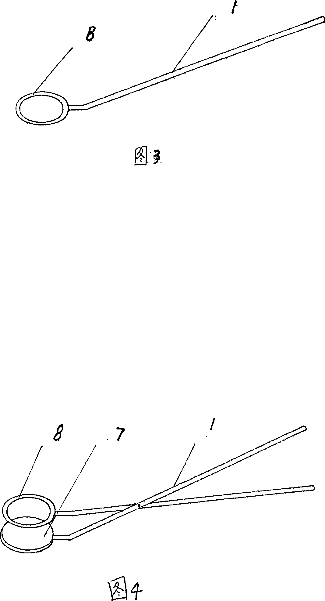 Method for fetching beads from pearl shell living body and the appliance thereof