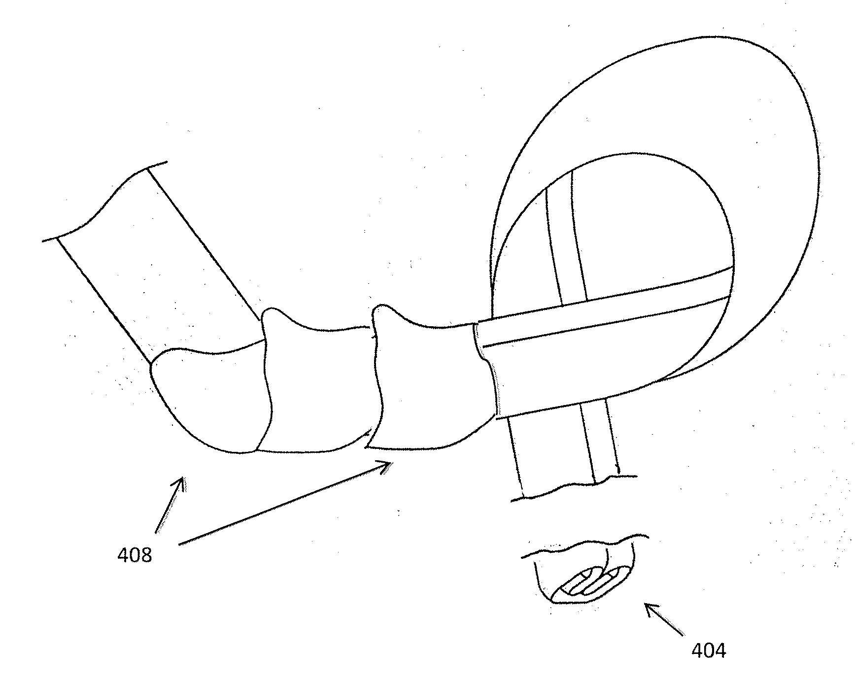 Decorative knot sequence and method for its formation
