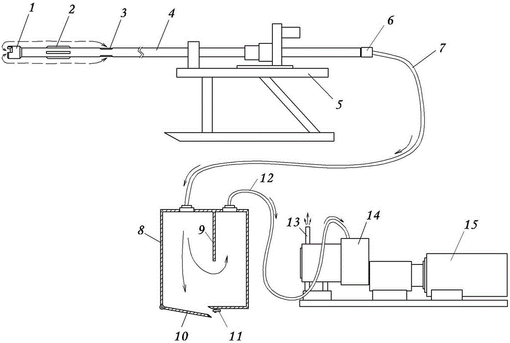 Negative pressure drilling system