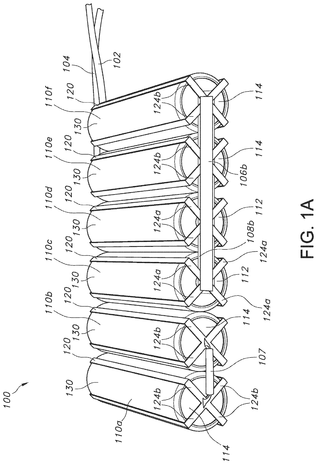 Battery pack with reduced magnetic field emission