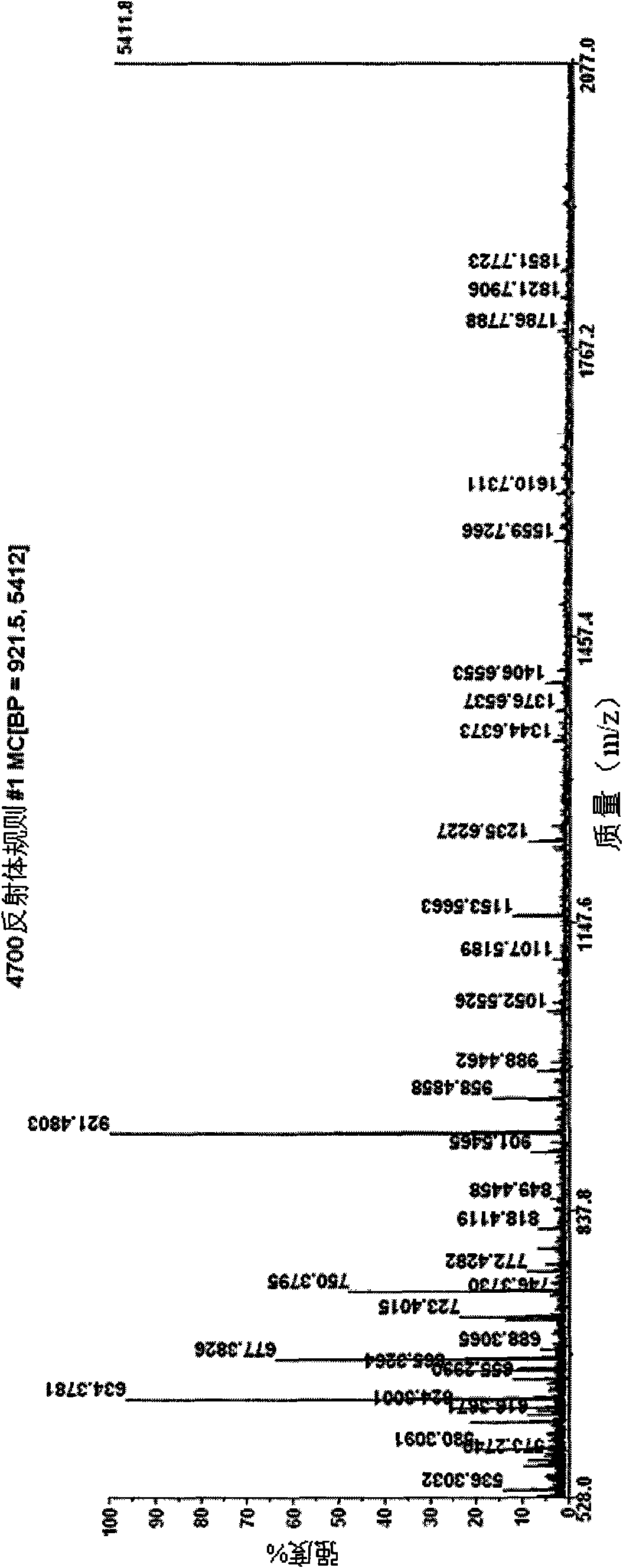 ACE inhibitory peptide in fermented milk and preparation method thereof