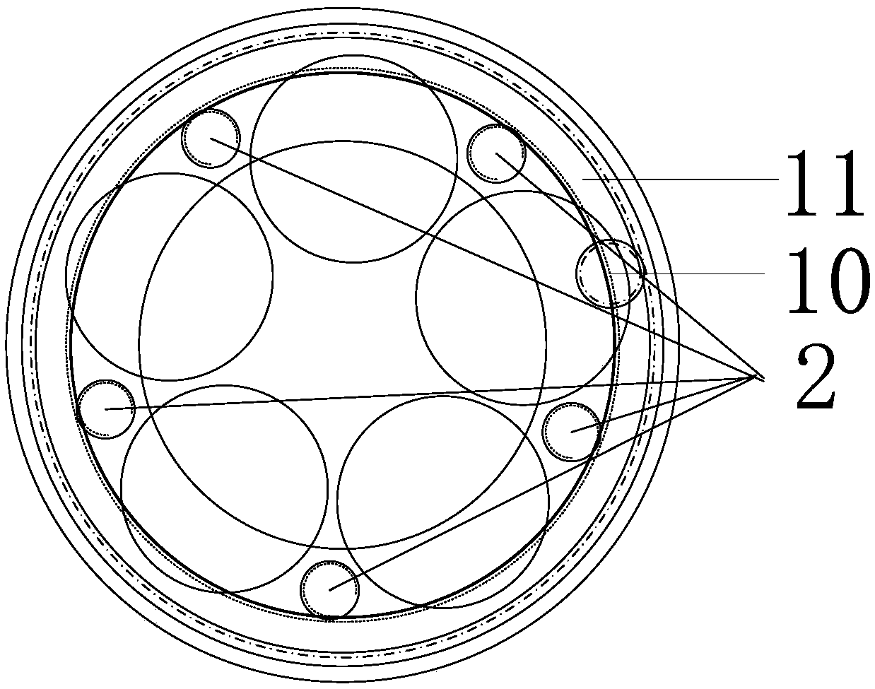 Adjustable swash plate variable displacement engine without crankshaft