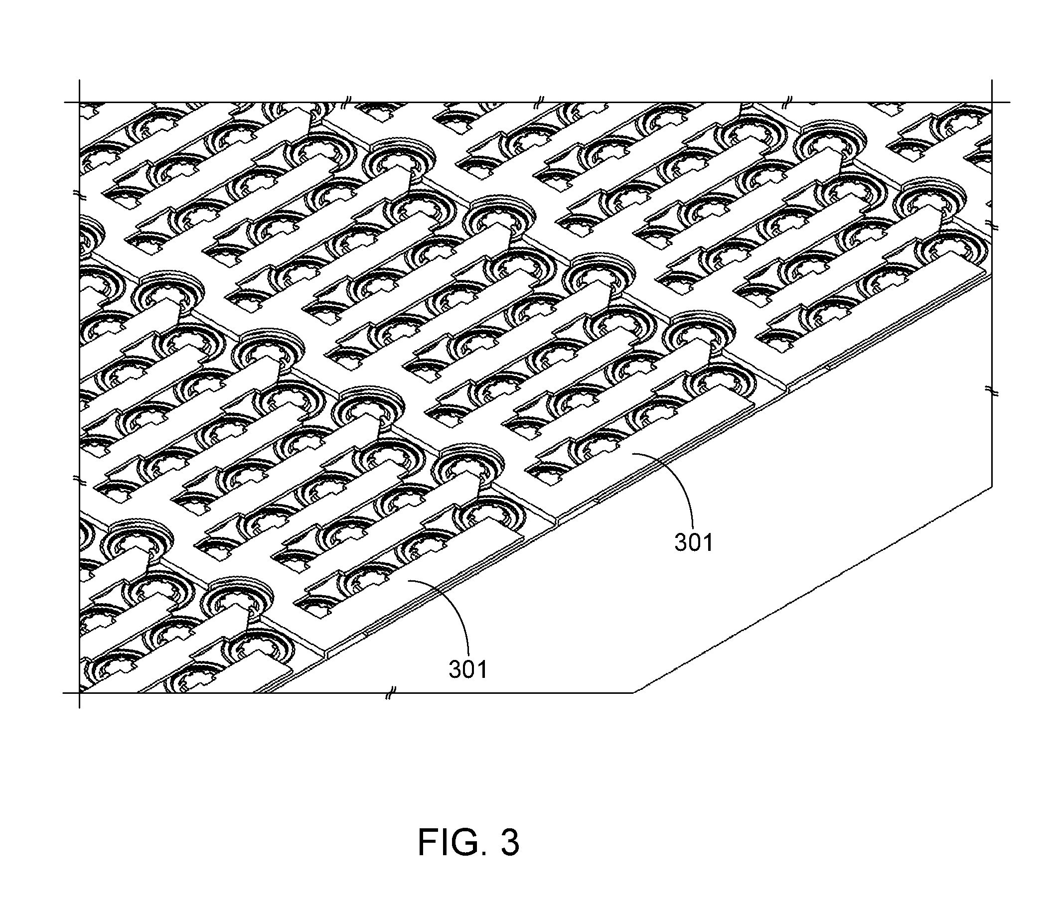 Battery Assembly with Linear Bus Bar Configuration