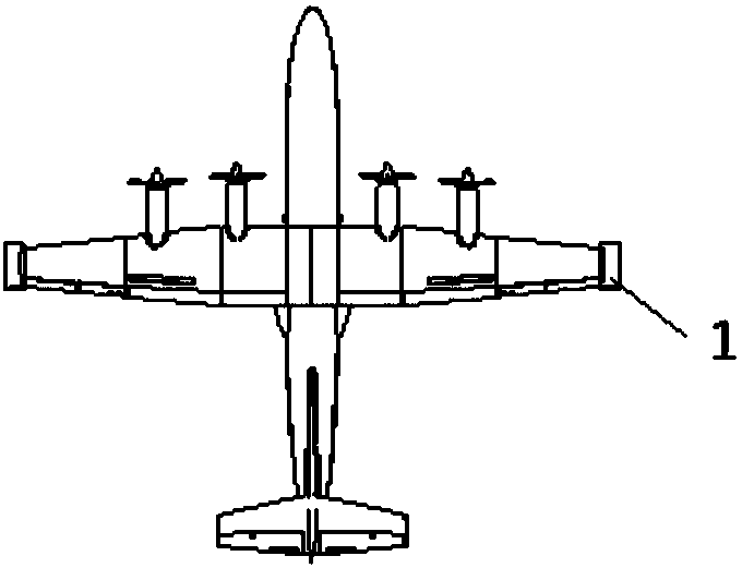 Large-sized amphibious aircraft overwater side-tilting airborne rescue system and method