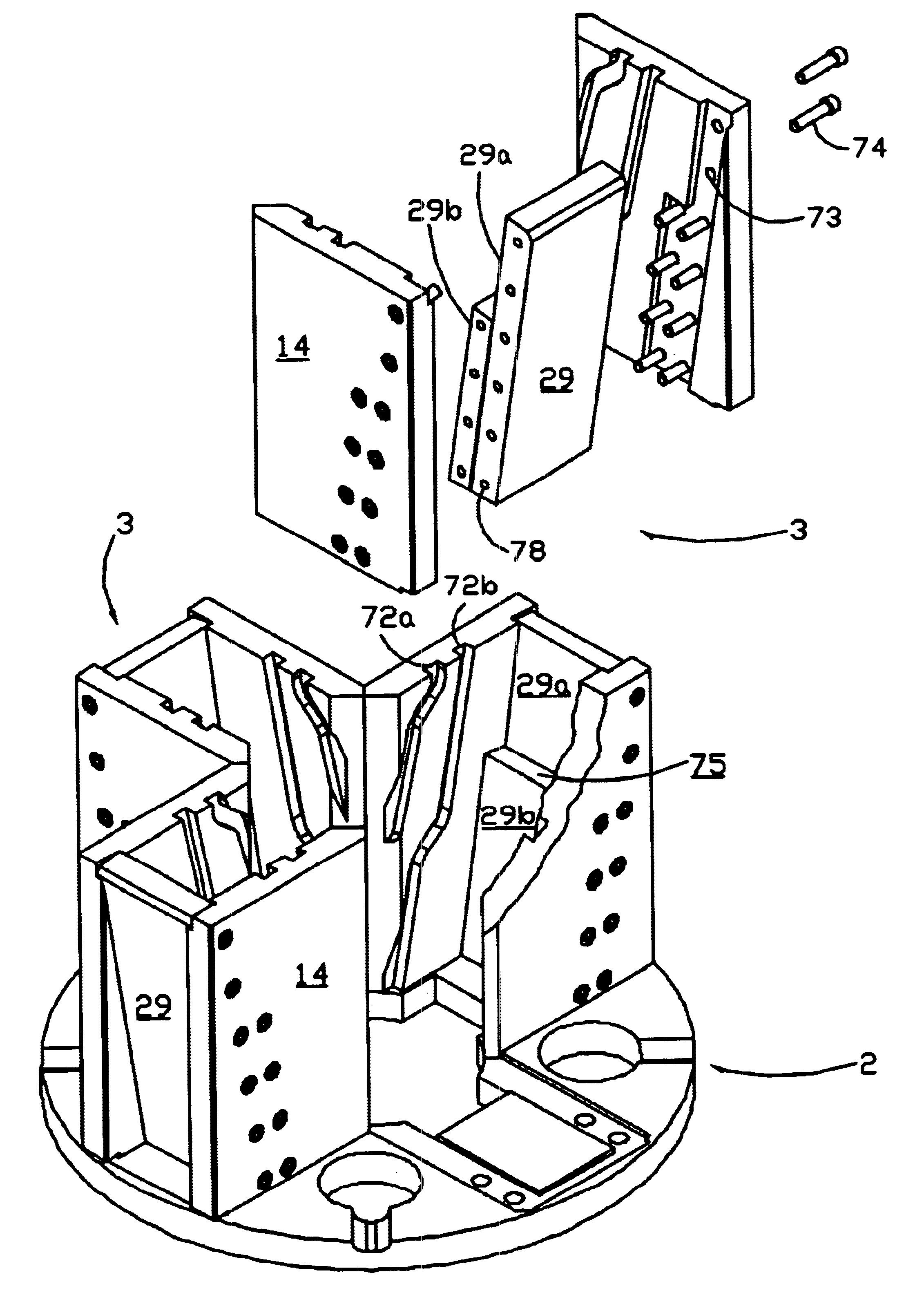 Snubbing unit with improved slip assembly