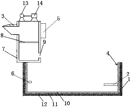 Automatic zinc supplying galvanizing tank