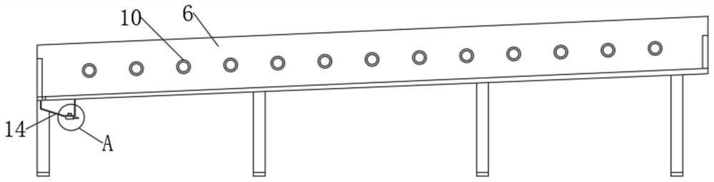 Air dry passivation device for processing conductive copper pipe based on air body circulation