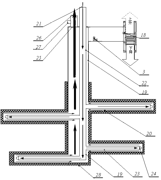 Device and method for homogenizing high-temperature melt