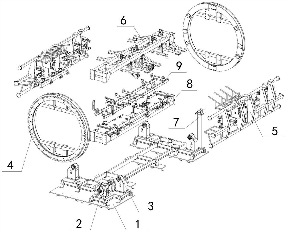 Tumbling Automobile Welding Tooling