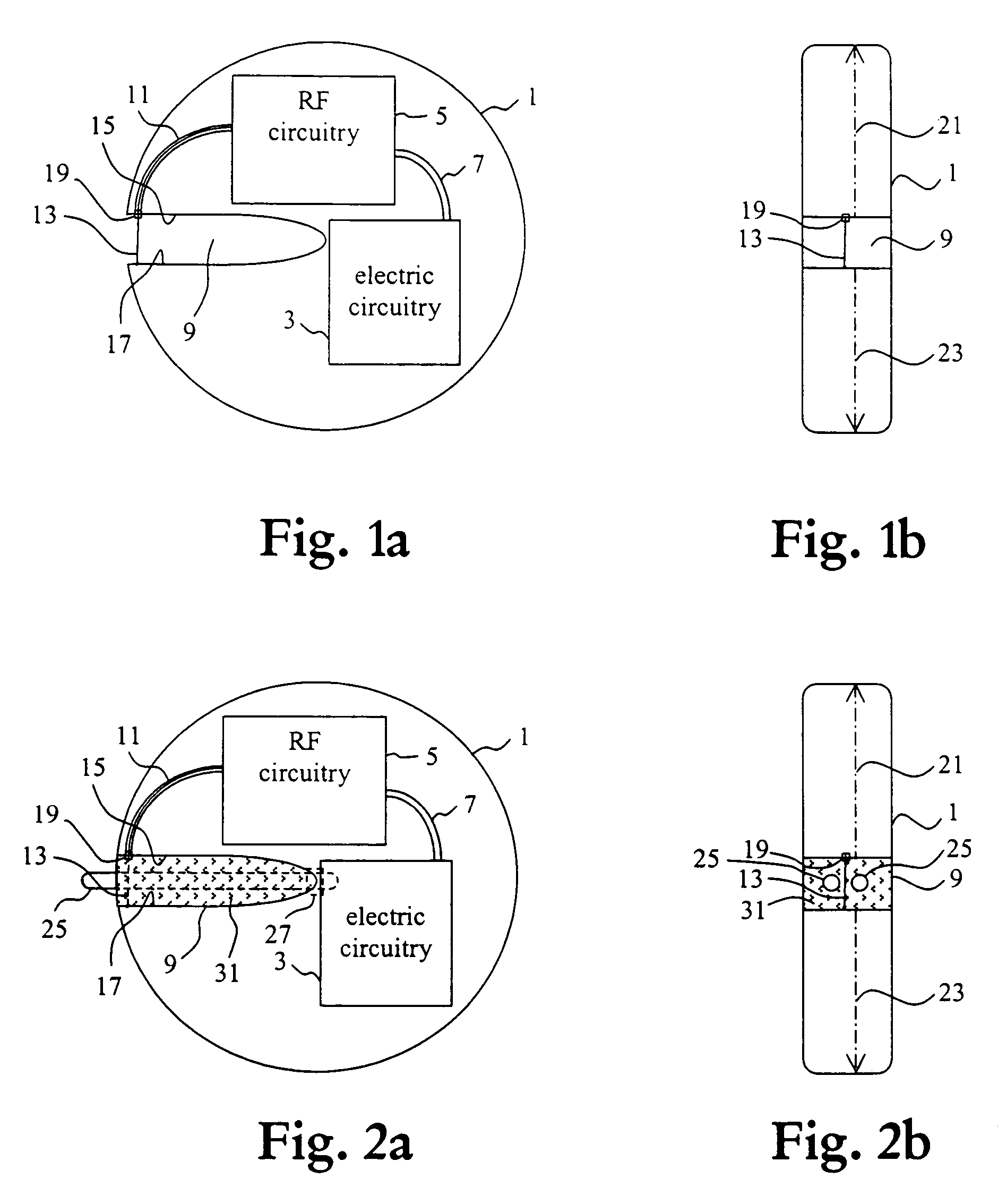 Implantable medical device with slotted housing serving as an antenna