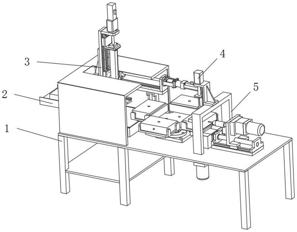 Multifunctional detection table for photovoltaic inverter production