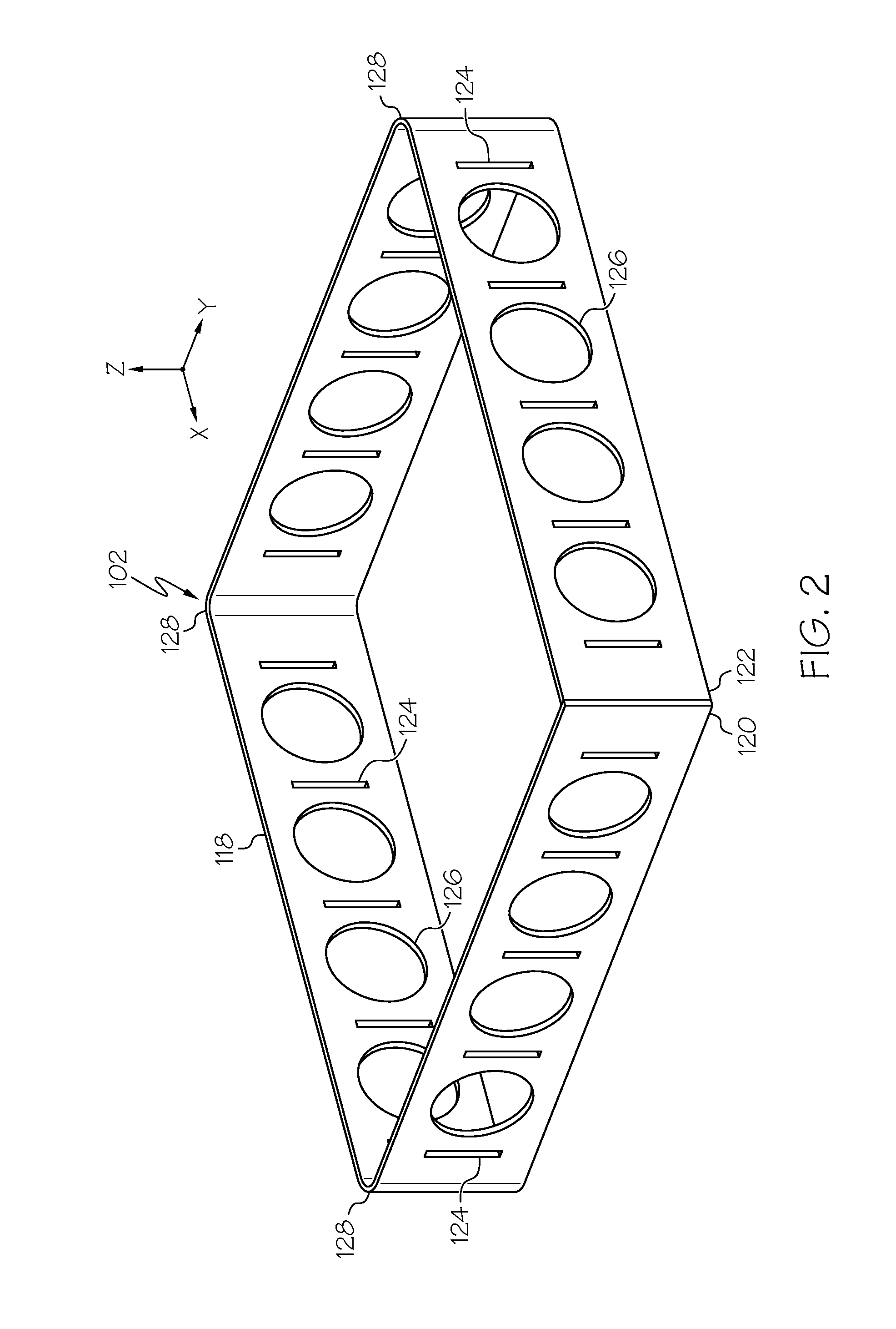 Magazine apparatuses for holding glass articles during processing