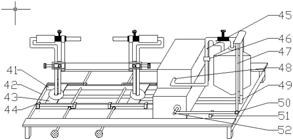 Multifunctional blow lamp and application method