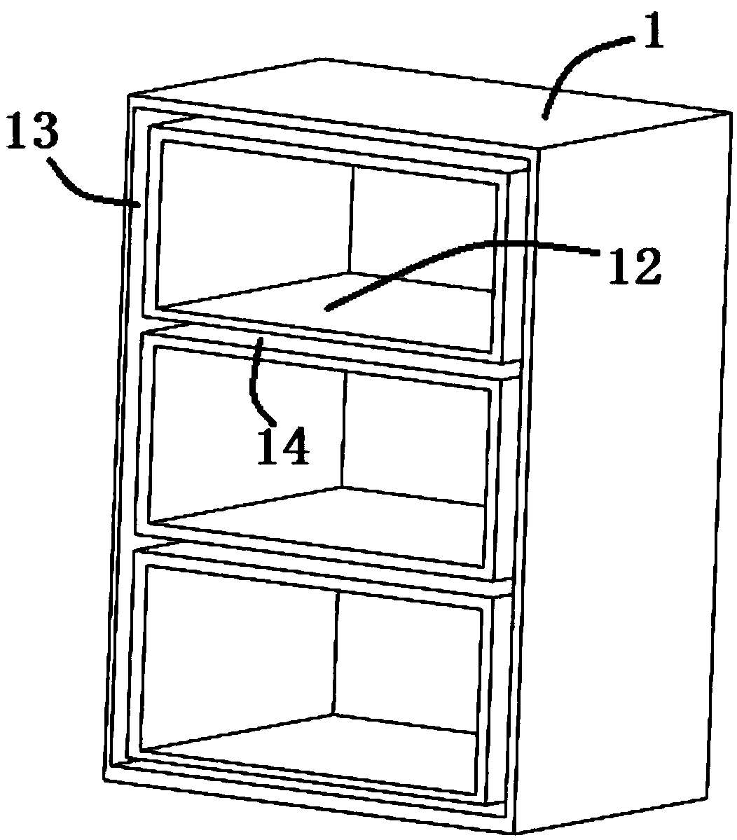 Multifunctional adjustable storage device for power meters