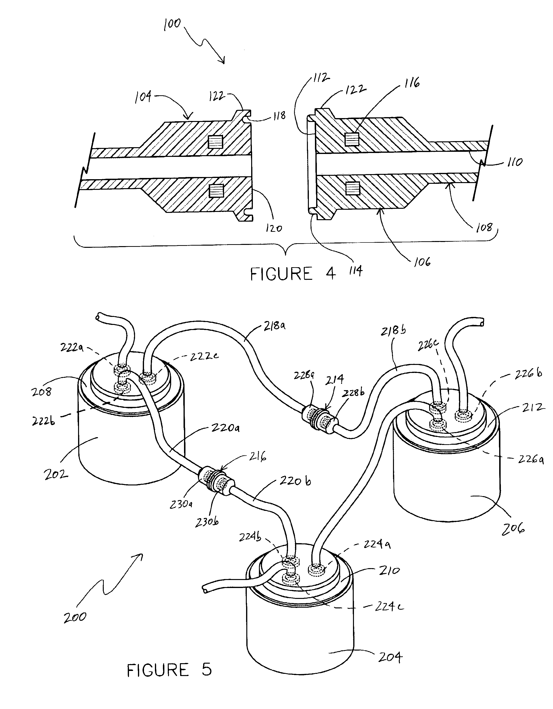 Apparatus for distinguishing between tubing assemblies