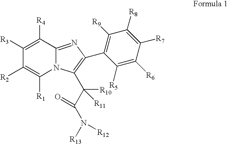 Preparation and utility of substituted imidazopyridine compounds with hypnotic effects