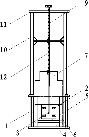 Device for measuring suspended load sand content through specific heat capacity method in non-contact mode