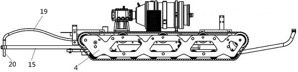 Boat bottom cleaning robot