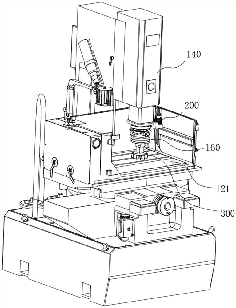 An electric discharge machine tool for inner cavity treatment of metal products