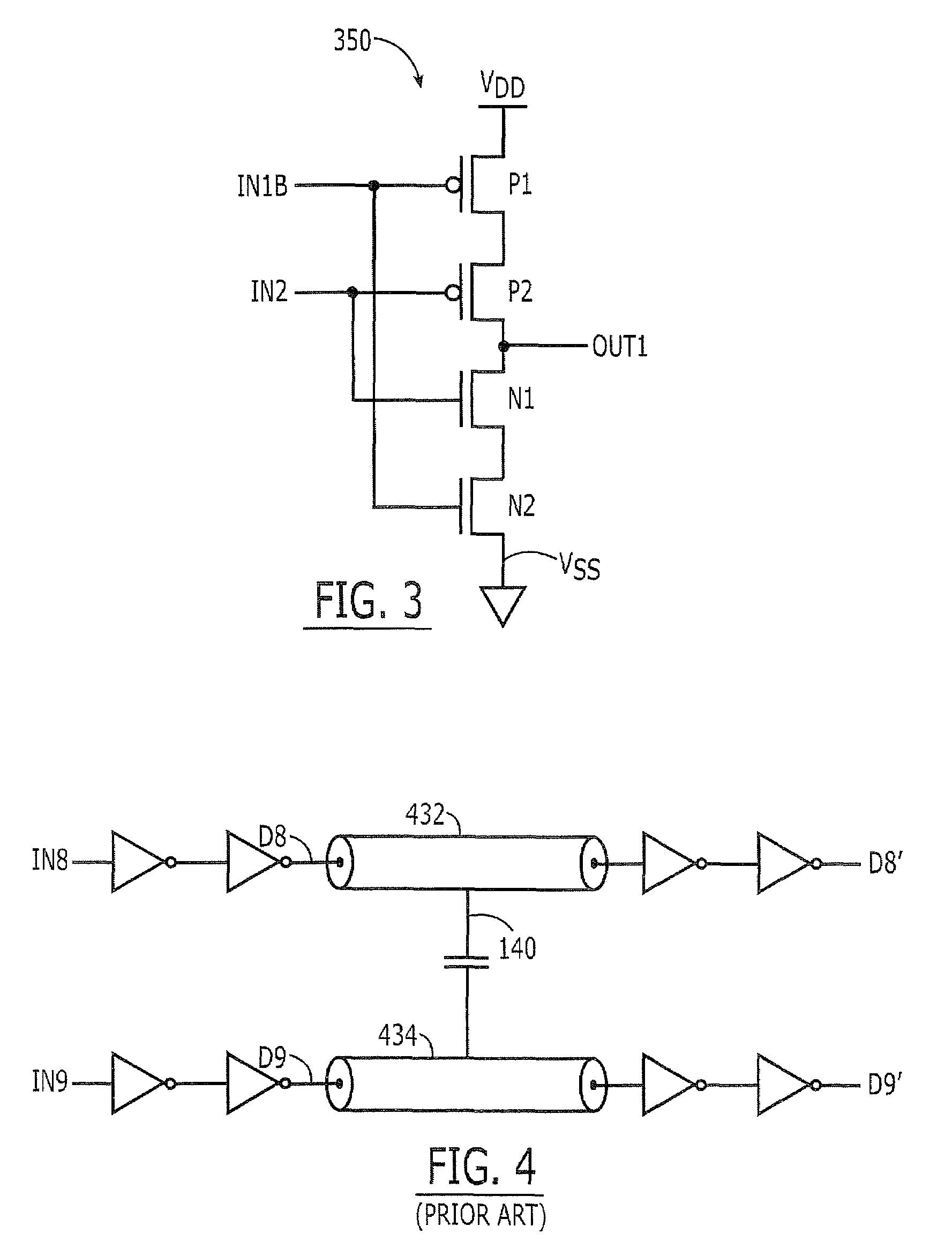 Skew-reducing signal line sub-driver circuits, methods and systems
