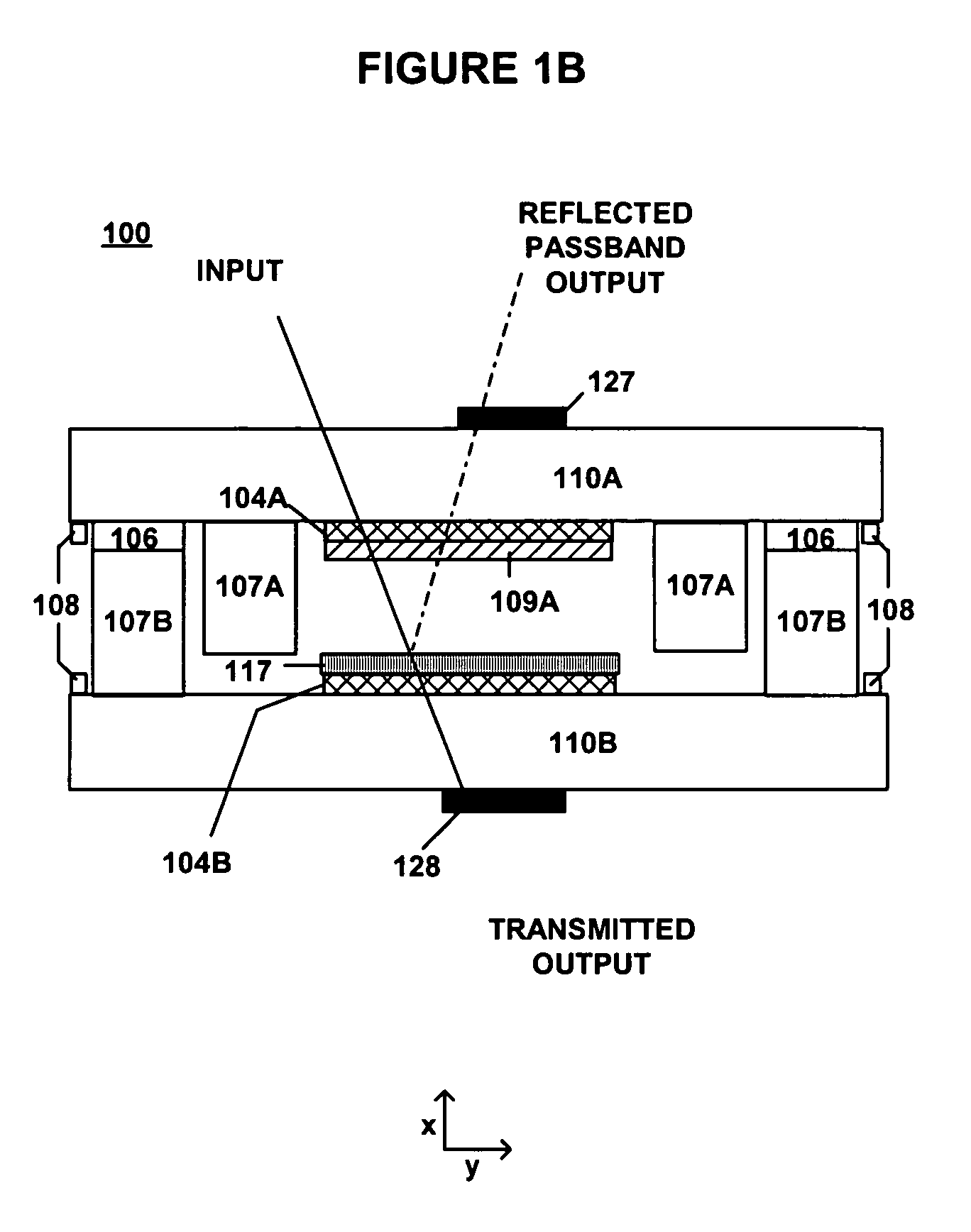 Wavelength locker with liquid crystal tunable filter generating transmitted and reflected outputs