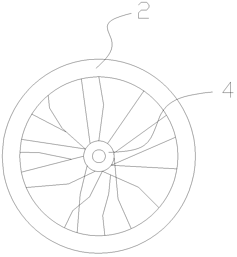 Gas column band type gas spring