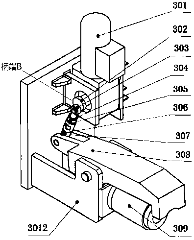All-electric roll changing system of cold rolling mill and roll changing method utilizing same