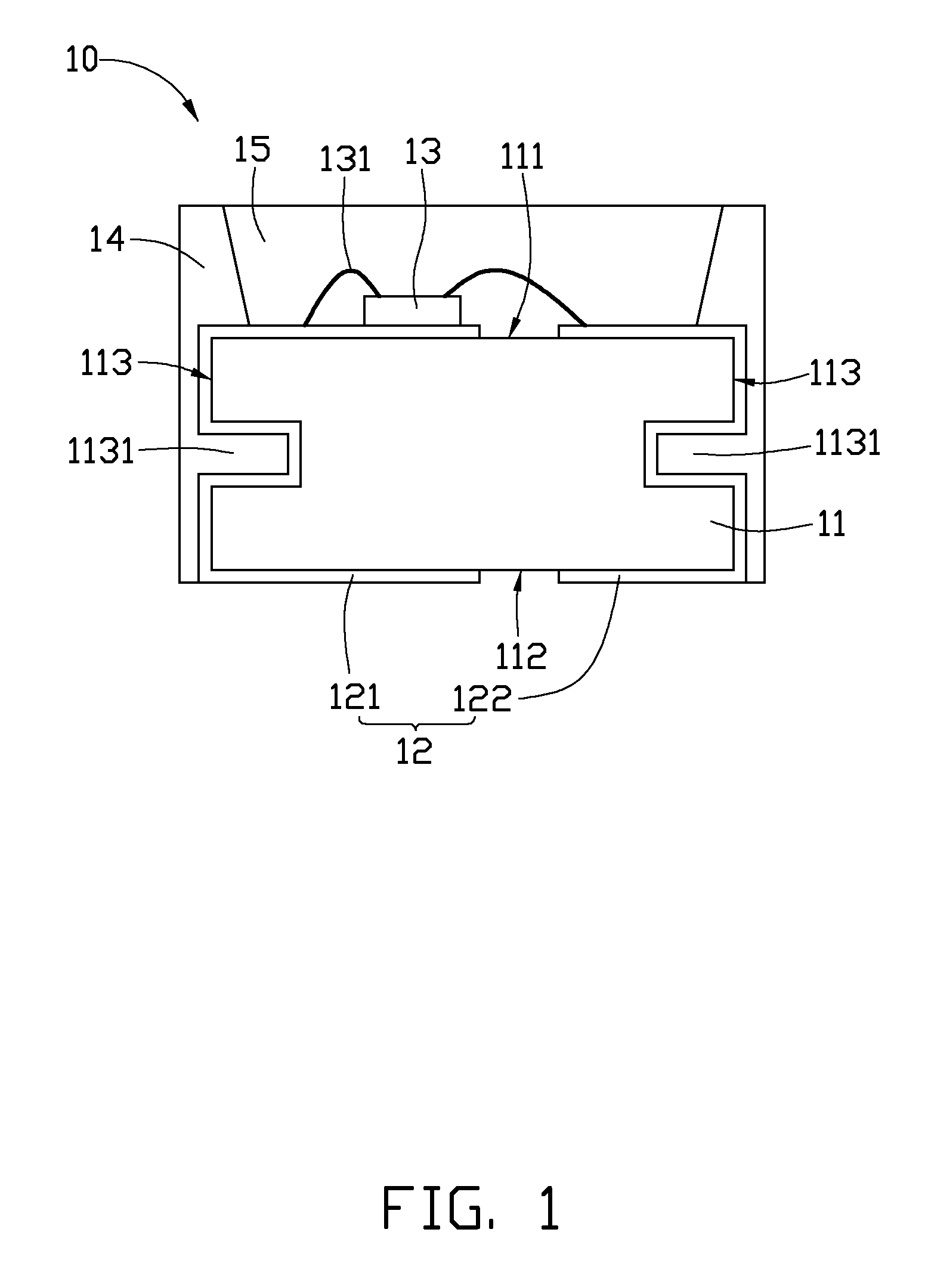 Light emitting diode package having a portion of reflection cup material covering electrode layer on side surfaces of substrate