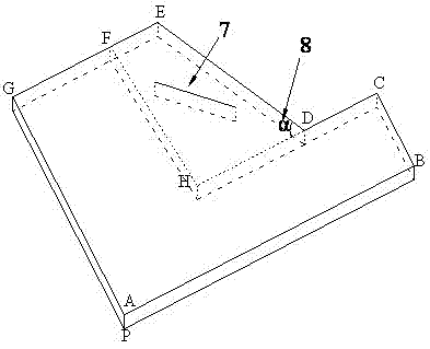 Model for researching jointed rock slope, and manufacturing method of the model