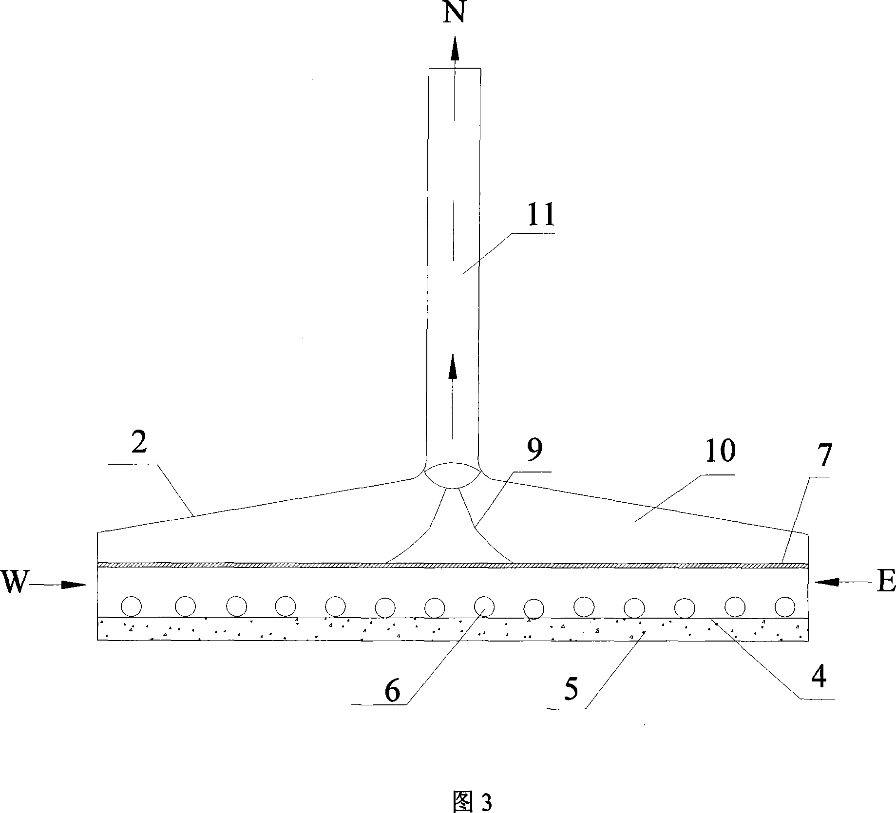 Solar heat-collection and heat-accumulation combined device