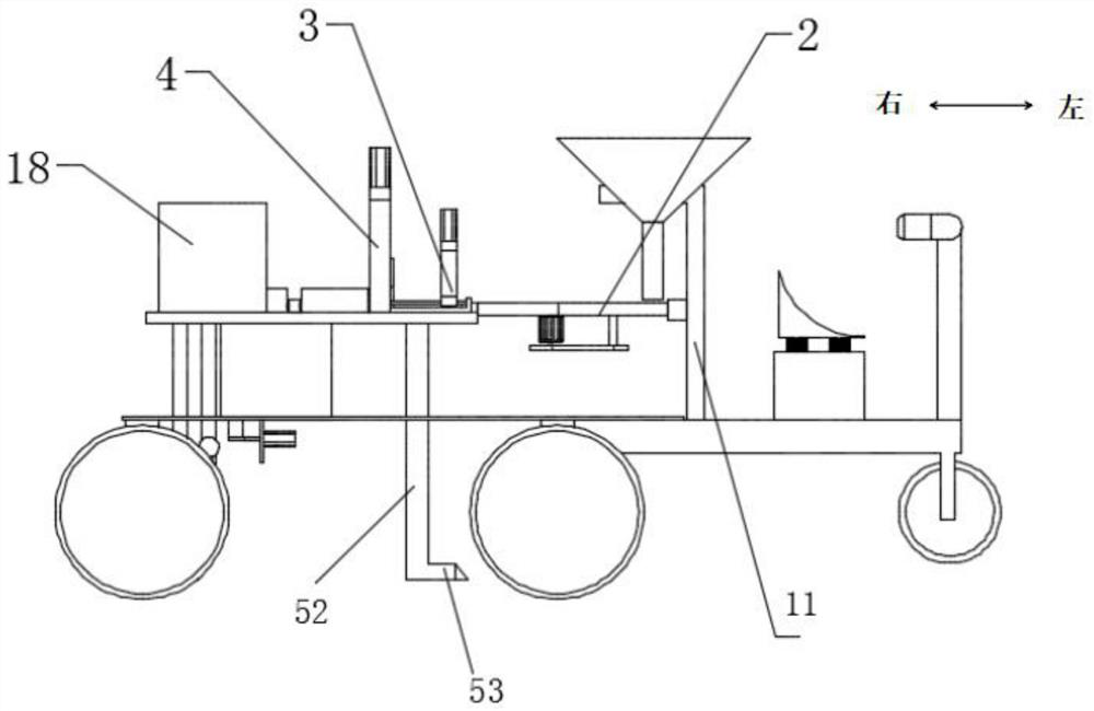 A potato automatic seeder