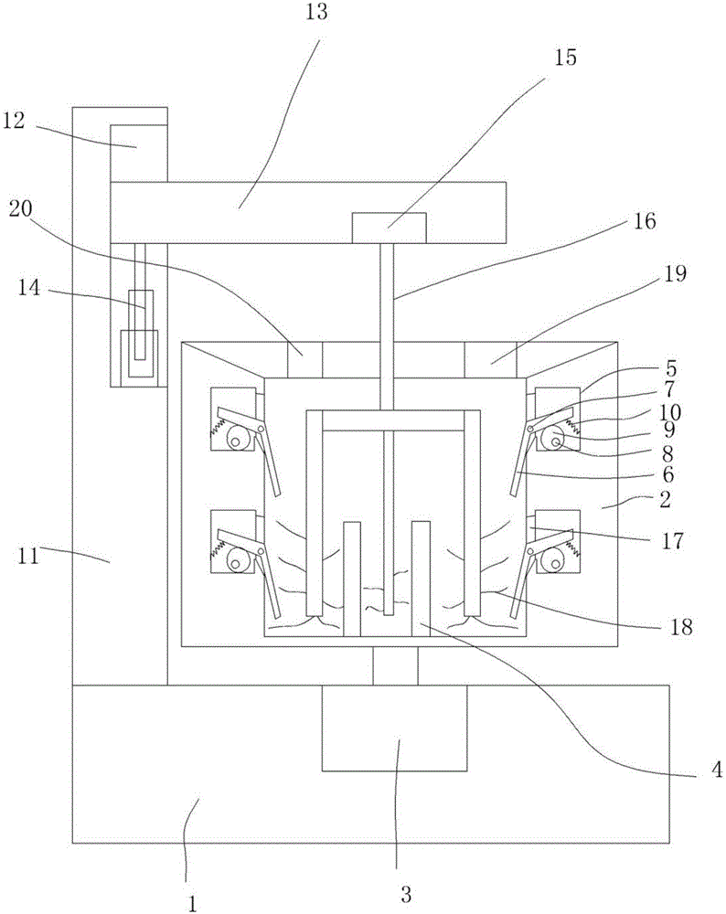 Compound reserpine tablet for treating hypertension and preparation method thereof