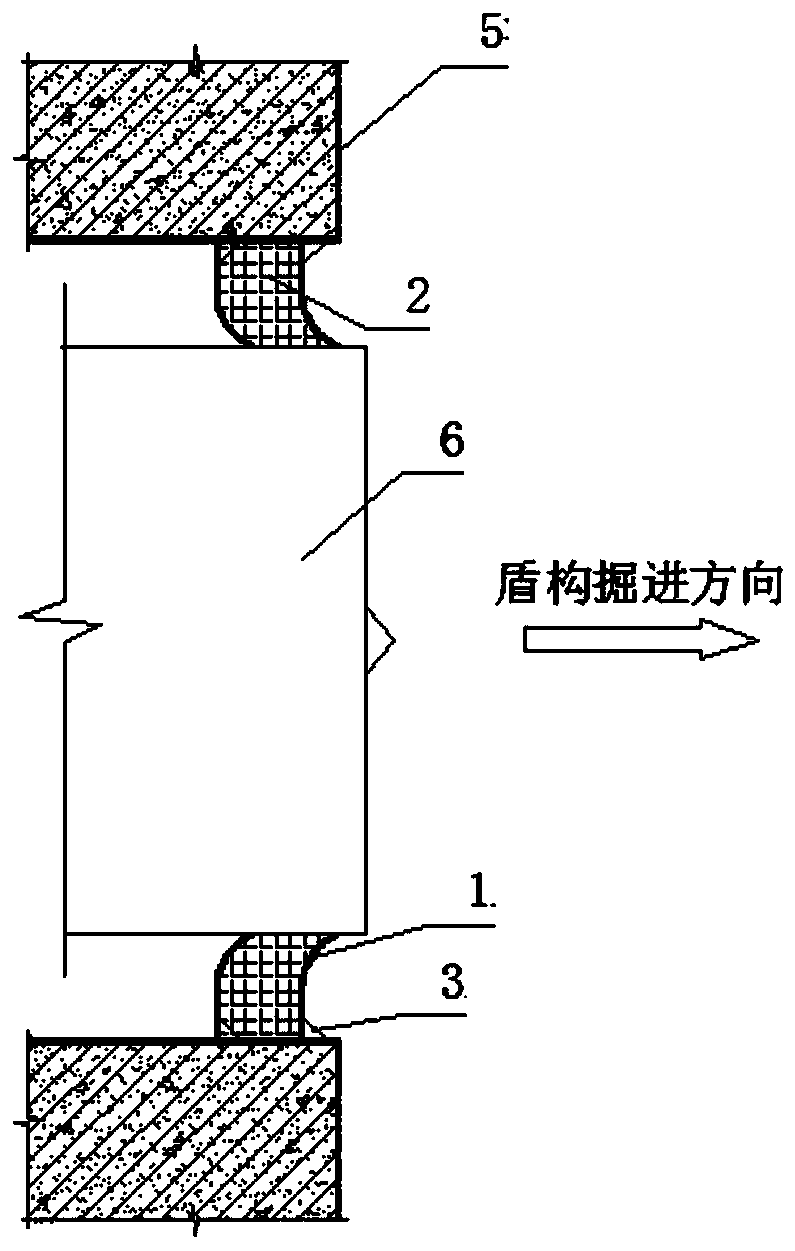 Double-layer steel plate sandwich water stopping device for shield tunneling in pressure-bearing water-rich sand-containing layer