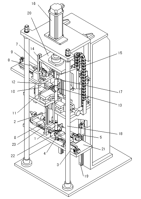 Apparatus for pressing clamp springs and spider on shaft lever of constant speed shaft