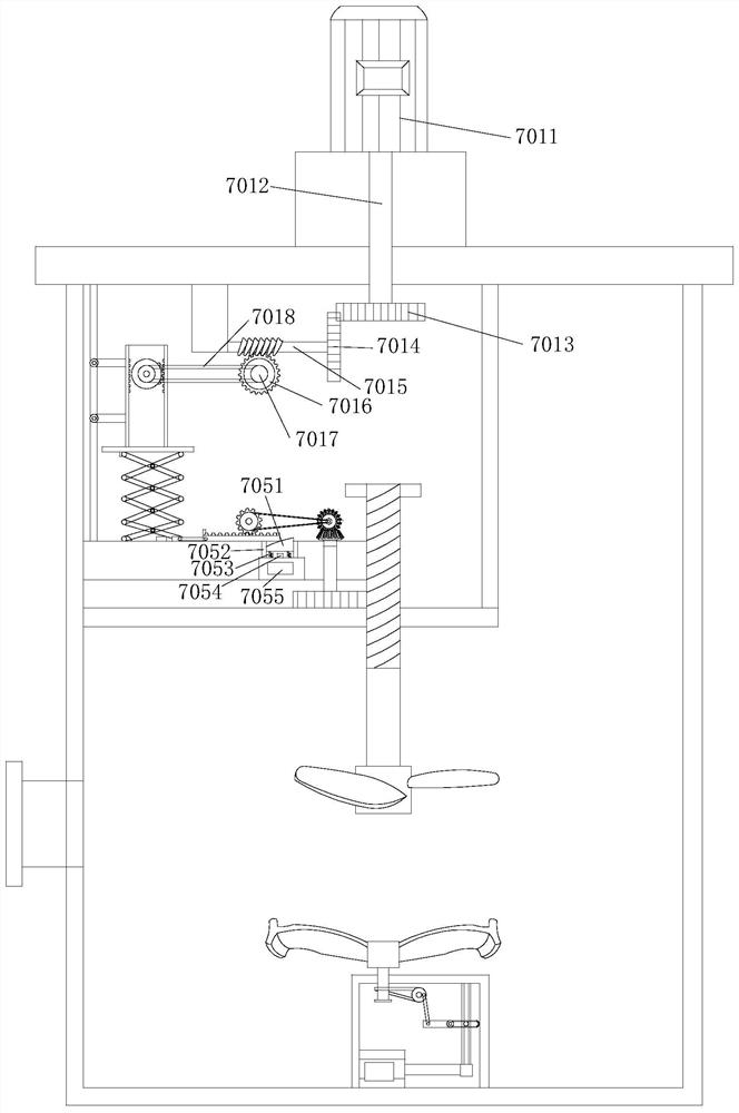 A wastewater stirring device for reducing industrial sewage discharge