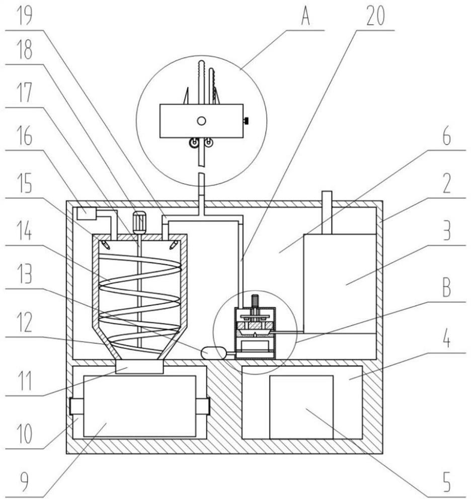 Phlegm reducing and sucking device for nursing