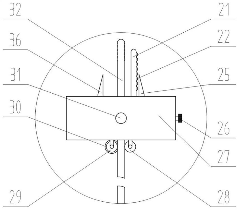 Phlegm reducing and sucking device for nursing