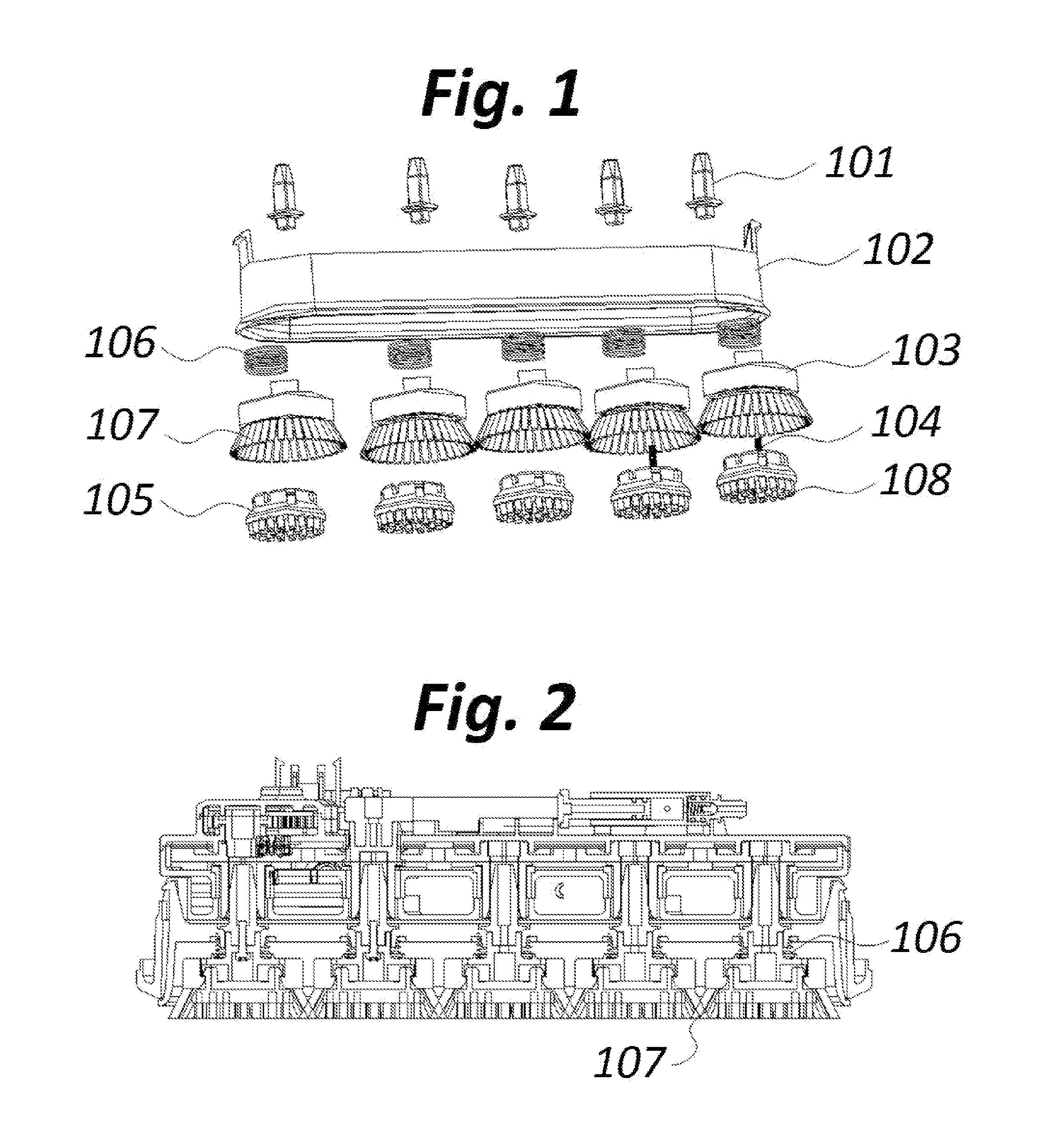 Brush for use in steam cleaning devices