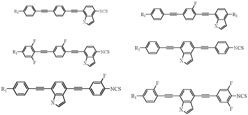 Aromatic ring liquid crystal compound and liquid crystal composition and application thereof