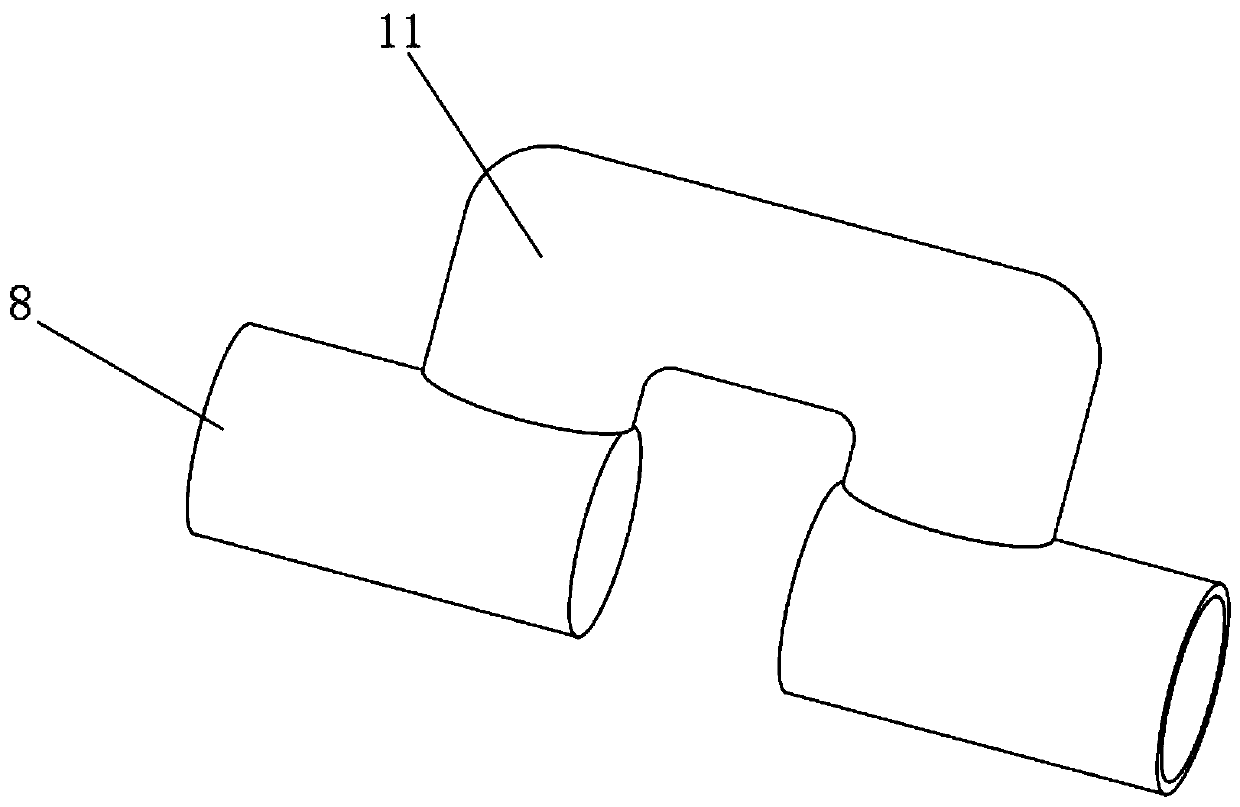 Kitchen and toilet waste methane generating device