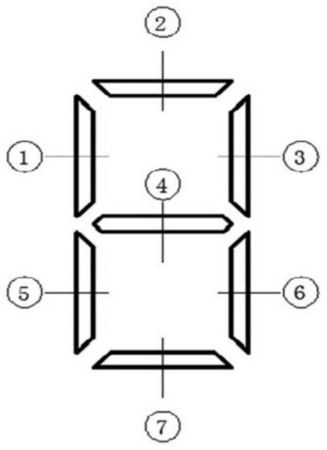 Seven-segment nixie tube liquid crystal display screen identification method and system based on deep learning