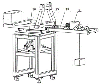 Experiment teaching aid for port hoisting machinery assembling and disassembling process