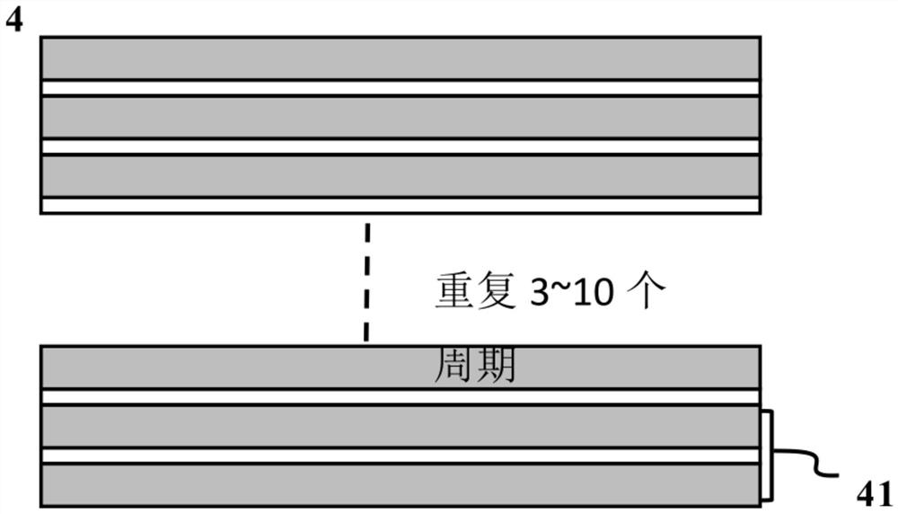 Method for regulating and controlling built electric field in active region of deep ultraviolet light emitting diode