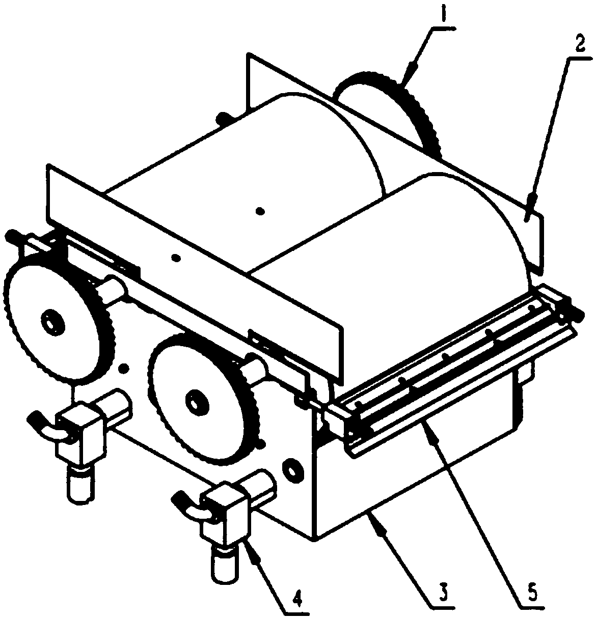 Halving, peeling and juicing device