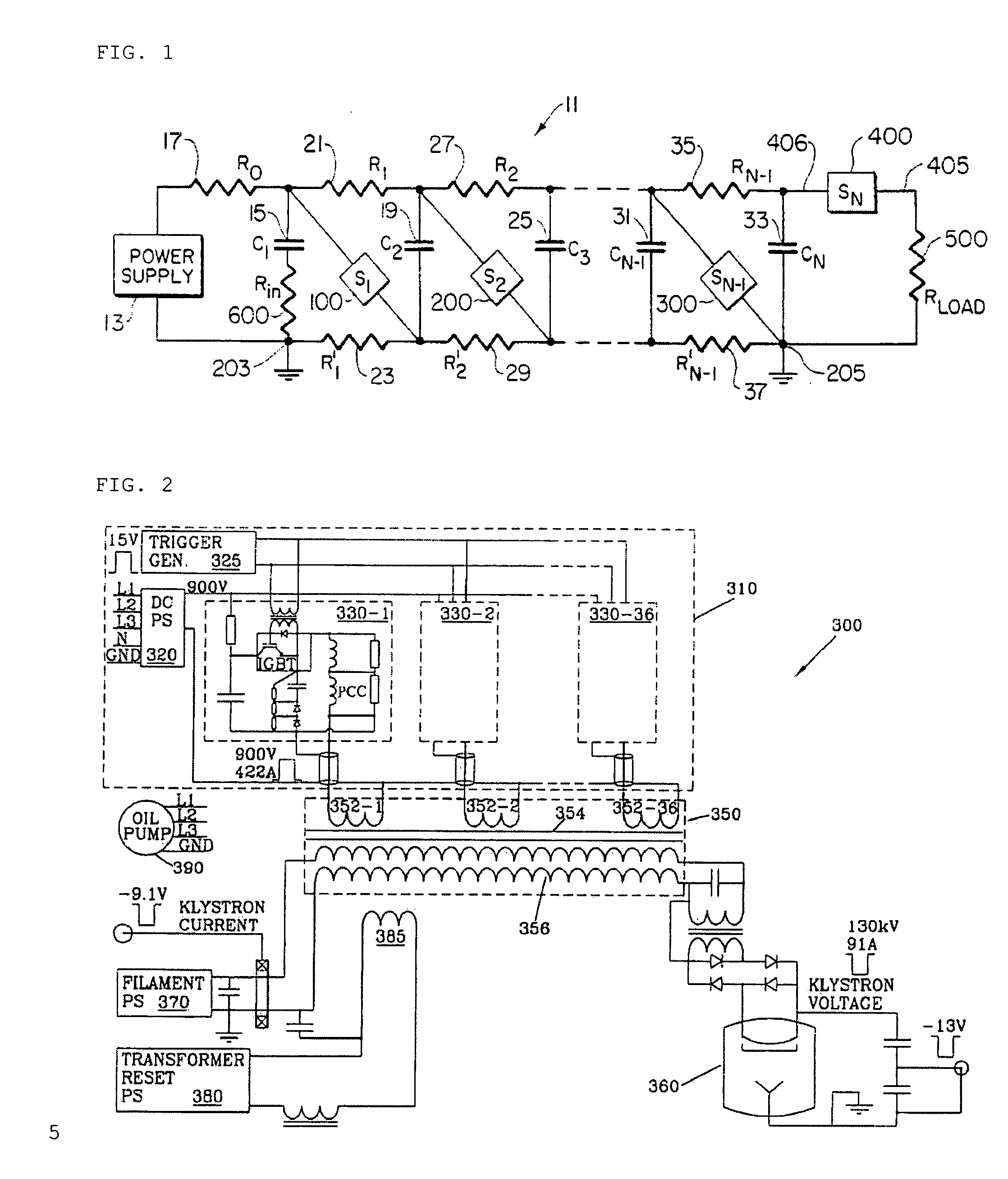 Pulse power generator using semiconductor switch