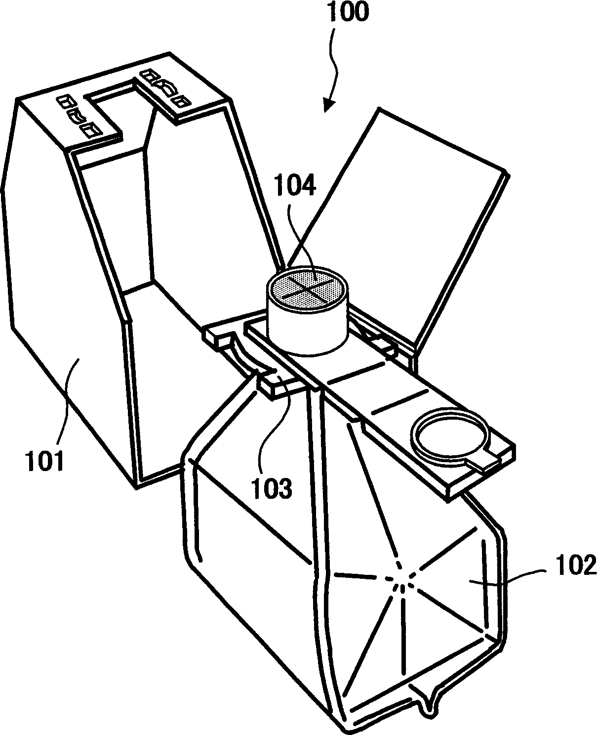 Color image forming apparatus, and toner container