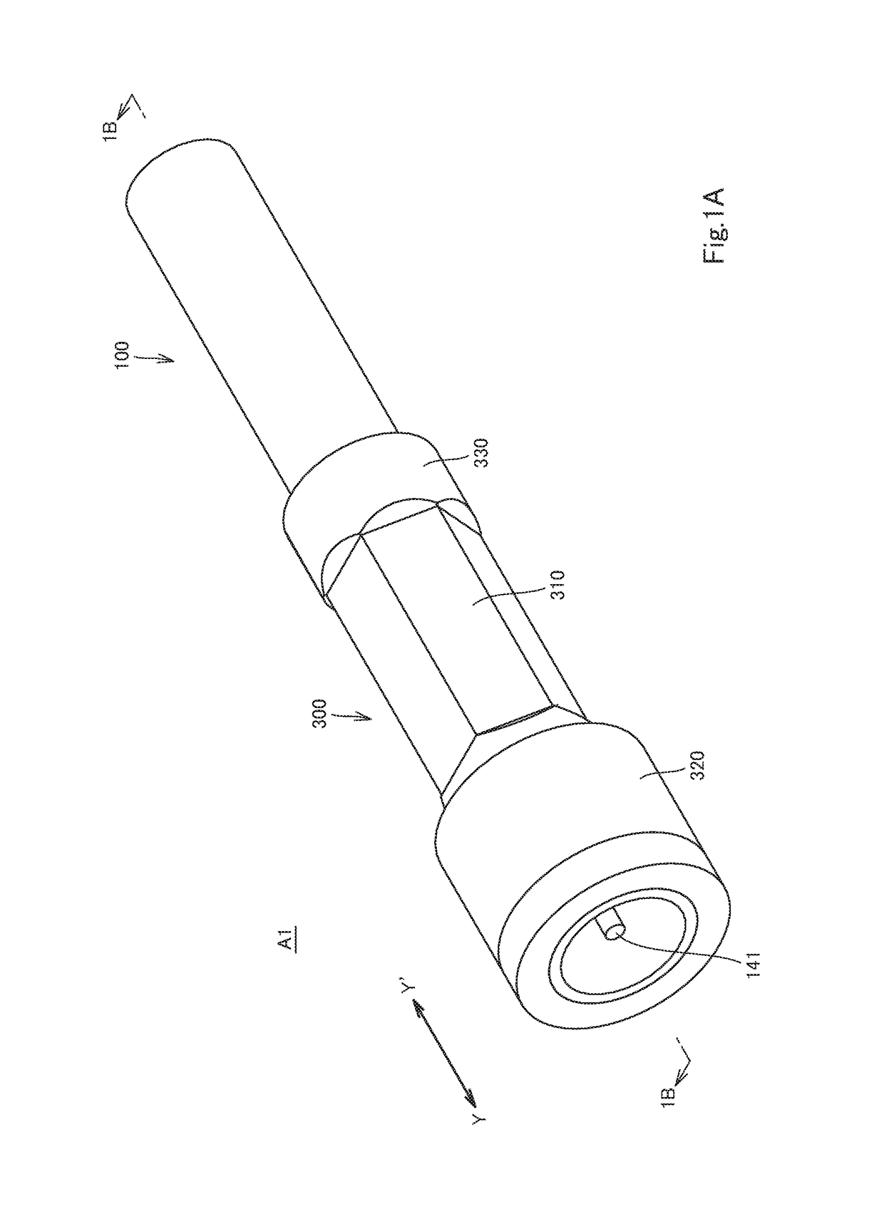 Cable assembly, connector, and method for manufacturing cable assembly